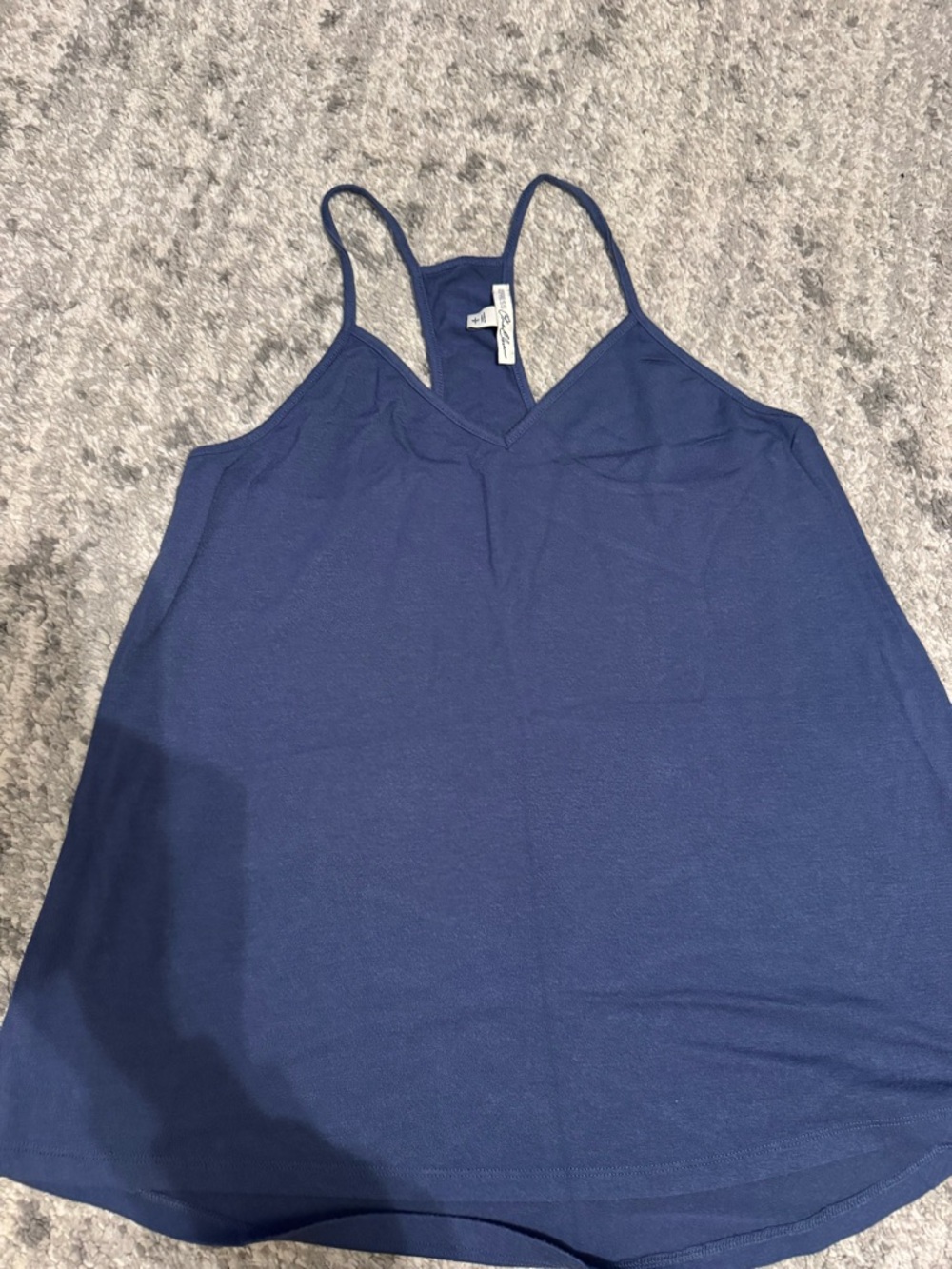 Express Blue V-Neck Spaghetti Strap Camisole
